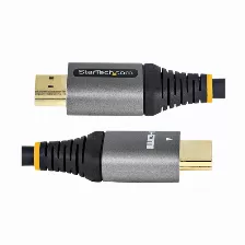 Cable Hdmi Startech.com Cable De 2m Hdmi 2.1 8k - Cable Hdmi Certificado De Ultra Alta Velocidad - 48gbps - 8k 60hz - 4k 120hz - Hdr10+ - Earc - Cable Hdmi Ultra Hd 8k - Cubrimiento De Tpe, 2 M, Hdmi Tipo A (estándar), Hdmi Tipo A (estándar), 48 Gbit/s, Canal De Retorno De Audio