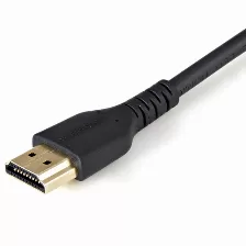 Cable Hdmi Startech.com Hdmm2mls, 2 M, Hdmi Tipo A (estándar), Hdmi Tipo A (estándar), 18 Gbit/s, Canal De Retorno De Audio (arc), Negro
