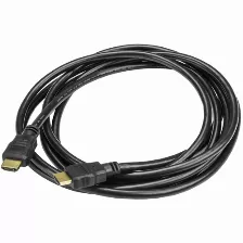 Cable Hdmi Startech.com Cable Hdmi De Alta Velocidad 3m - 2x Hdmi Macho - Negro - Ultra Hd 4k X 2k, 3 M, Hdmi Tipo A (estándar), Hdmi Tipo A (estándar), 3d, Canal De Retorno De Audio (arc), Negro