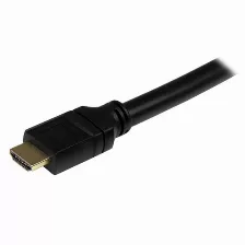 Cable Hdmi Startech.com Hdmimm6hs, 15.2 M, Hdmi Tipo A (estándar), Hdmi Tipo A (estándar), 10.2 Gbit/s, Canal De Retorno De Audio (arc), Negro