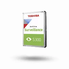 Disco Duro Interno Toshiba S300 Surveillance 2tb, Sata Iii, 5400rpm, Cache 128mb, 3.5 Pulgadas, Videovigilancia