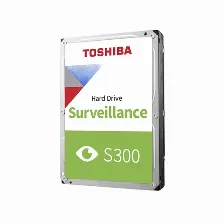 Disco Duro Interno Toshiba S300 Surveillance 2tb, Sata Iii, 5400rpm, Cache 128mb, 3.5 Pulgadas, Videovigilancia