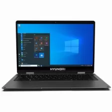  Laptop Hyundai Hyflip Intel Celeron N N3350 4 Gb, 64 Gb Flash, 14, Touchscreen, Gris, Windows 10 Home, T.video No Disponible