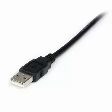 Cable Startech (icusb232ftn), Largo 1m, 1 Puerto Usb A Módem Nulo Null Db9 Rs232 Dce Con Ftdi