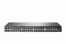  Switch Hewlett Packard Enterprise Aruba 2930f 48g 4sfp 48 Puertos, 4 Puertos Sfp, Gigabit Ethernet (10/100/1000), Administrable, Gestionado, Capa L...