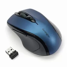 Mouse Kensington Pro Fit óptico, 3 Botones, 1600 Dpi, Interfaz Rf Inalámbrico, Color Azul
