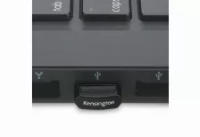 Mouse Kensington Pro Fit óptico, 3 Botones, 1600 Dpi, Interfaz Rf Inalámbrico, Color Gris