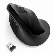 Mouse Kensington Pro Fit® Ergo Mouse Inalambrico Vertical 6 Botones, 1600 Dpi, Interfaz Bluetooth, Color Negro