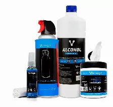 Kit de Limpieza Vorago para PC / Aire comprimido CLN-300 / Alcohol  Isopropílico 1 litro CLN-108 / Pasta Térmica Game Factor 4g. TP200 /  Limpiador de pantallas CLN-109