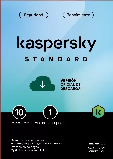 Licencia Electronica Esd Kaspersky Standard / 10 Dispositivos/ 1 Ano/ Base, Solo Clave De Activacion, No Devolucion-no Cancelacion