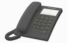  Telefono Panasonic Alambrico Basico 13 Memorias Negro(kx-ts550meb)