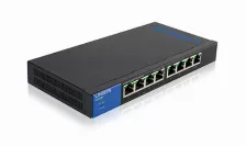  Switch Linksys 8 Puertos, 4 Puertos Poe, Gigabit Ethernet (10/100/1000)
