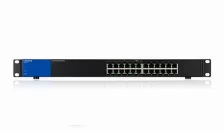 Switch Linksys 24 Puertos, 12 Puertos Poe, Gigabit Ethernet (10/100/1000), Montaje En Rack