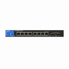 Switch Linksys Lgs310mpc Gestionable L3 Con 8 Puertos Poe Gigabit Ethernet 10/100/1000 20 Gbit/s Https Snmp Negro