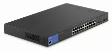  Switch Linksys 24-ptos Gestionado Gigabit 4 Ptos 1g Sfp+(lgs328pc), L2, Cantidad De Puertos 24, Gigabit Ethernet (10/100/1000)