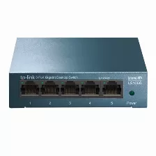  Switch Tp-link Ls105g, 5 Puertos, Gigabit Ethernet (10/100/1000) (ls105g)