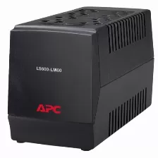 Regulador Apc Ls1200-lm60 8 Salidas Ac, Potencia 1.2 Kva / 600 W, Color Negro