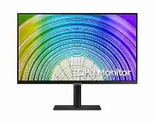  Monitor Samsung Ls27a600uulxzx Lcd, 68.6 Cm (27), 1xhdmi, 1xdp, 2560 X 1440 Pixeles, Respuesta 5 Ms, 75 Hz, Panel Ips, Amd Freesync Color Negro
