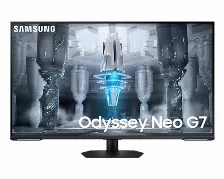 Monitor Samsung Odyssey Neo, 43 Pulgadas, 2xhdmi, 1xdp, 3840 X 2160 Pixeles, Respuesta 1 Ms, 144 Hz, Panel Va, Amd Freesync, Control Ir, Bocinas, Negro