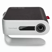 Videoproyector Viewsonic M1+-2 Luz Led, Portátil, Dlp, 125 Lúmenes Ansi, Resolución Wvga (854x480), Bocinas, 1 Hdmi, Color Plata