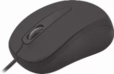  Mouse Quaroni Maq02n óptico, 3 Botones, 1200 Dpi, Color Negro