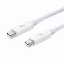 Cable Thunderbolt Apple Thunderbolt 2.0 M, Masculino, Masculino, 2 M, Blanco, 1 Pieza(s)