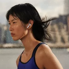 Audífonos Apple Airpods (3rd Generation) Airpods Intra Auditivo Para Llamadas/música, Micrófono Integrado, Conectividad Inalámbrico, Conector De 3.5 Mm No, Color Blanco