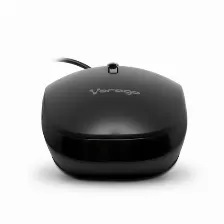 Mouse Optico Vorago Mo-100, Usb Tipo A 2.0, Resolucion 800 A 1200 Dpi, Color Negro