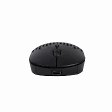 Mouse Optico Vorago Mo-208, 5 Botones, 2400 Dpi, Interfaz Rf Bluetooth, 10 M, Bateria Bateria Integrada, Color Negro