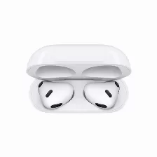 Audífonos Apple Airpods (3rd Generation) Airpods Intra Auditivo Para Llamadas/música, Micrófono Integrado, Conectividad Inalámbrico, Color Blanco