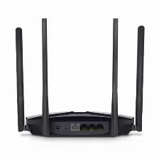 Router Mercusys Wifi 6 Ax3000 Doble Banda,2402 Mbps (5 Ghz) + 574 Mbps (2.4 Ghz) Mu-mimo Y Ofdma,1 Puerto Wan Gigabit + 3 Puertos Lan Gigabit