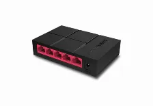 Switch Mini Mercusys Ms105g, 5 Puertos Ethernet 10/100/1000mbps (gigabit)