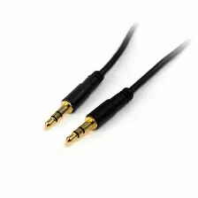  Cable De Audio Startech.com Cable Delgado De 4.5m De Audio Estéreo Mini Jack De 3.5mm Macho A Macho, 3,5mm, Macho, 3,5mm, Macho, 4.6 M, Negro
