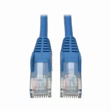 Cable De Red Tripp Lite N001-001-bl Cable Ethernet (utp) Moldeado Snagless Cat5e 350 Mhz (rj45 M/m), Poe - Azul, 30.48 Cm [1 Pie], 0.3 M, Cat5e, U/utp (utp), Rj-45, Rj-45