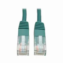 Cable De Red Tripp Lite N002-001-gn Cable Ethernet (utp) Moldeado Cat5e 350 Mhz (rj45 M/m), Poe - Verde, 30.48 Cm [1 Pie], 0.30 M, Cat5e, U/utp (utp), Rj-45, Rj-45