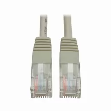 Cable De Red Tripp Lite N002-001-gy Cable Ethernet (utp) Moldeado Cat5e 350 Mhz (rj45 M/m), Poe - Gris, 30.48 Cm [1 Pie], 0.30 M, Cat5e, U/utp (utp), Rj-45, Rj-45
