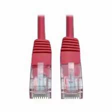 Cable De Red Tripp Lite N002-001-rd Cable Ethernet (utp) Moldeado Cat5e 350 Mhz (rj45 M/m), Poe - Rojo, 30.48 Cm [1 Pie], 0.30 M, Cat5e, U/utp (utp), Rj-45, Rj-45
