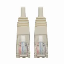 Cable De Red Tripp Lite N002-001-wh Cable Ethernet (utp) Moldeado Cat5e 350 Mhz (rj45 M/m), Poe - Blanco, 30.48 Cm [1 Pie], 0.30 M, Cat5e, U/utp (utp), Rj-45, Rj-45