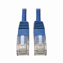 Cable De Red Tripp Lite N002-002-bl Cable Ethernet (utp) Moldeado Cat5e 350 Mhz (rj45 M/m), Poe - Azul, 61 Cm [2 Pies], 0.61 M, Cat5e, U/utp (utp), Rj-45, Rj-45