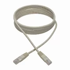 Cable De Red Tripp Lite N002-010-wh Cable Ethernet (utp) Moldeado Cat5e 350 Mhz (rj45 M/m), Poe - Blanco, 3.05 M [10 Pies], 3.05 M, Cat5e, U/utp (utp), Rj-45, Rj-45