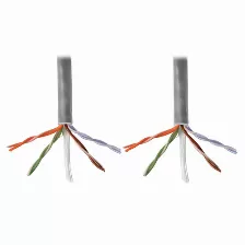 Cable De Red Tripp Lite N024-01k-gy Cable Ethernet A Granel De Pvc Especificación Plenum (utp) Con Núcleo Sólido Cat5e 350 Mhz - Gris, 304.8 M [1000 Pies], 304.8 M, Cat5e, U/utp (utp)