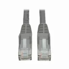 Cable De Red Tripp Lite N201-003-gy Cable Ethernet (utp) Moldeado Snagless Cat6 Gigabit (rj45 M/m), Poe, Gris, 91 Cm [3 Pies], 0.91 M, Cat6, U/utp (utp), Rj-45, Rj-45