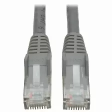Cable De Red Tripp Lite N201-007-gy Cable Ethernet (utp) Moldeado Snagless Cat6 Gigabit (rj45 M/m), Poe, Gris, 2.13 M [7 Pies], 2.13 M, Cat6, U/utp (utp), Rj-45, Rj-45
