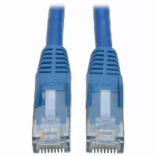 Cable De Red Tripp Lite N201-100-bl Cable Ethernet (utp) Moldeado Snagless Cat6 Gigabit (rj45 M/m), Poe, Azul, 30.5 M [100 Pies], 30.5 M, Cat6, U/utp (utp), Rj-45, Rj-45