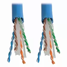 Cable De Red Tripp Lite N223-01k-bl Cable Ethernet A Granel De Pvc Cmr Utp Núcleo Sólido Cat6a Certificado 10g, Azul, 304.8 M [1000 Pies], 304.8 M, Cat6a, U/utp (utp)