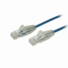  Cable De Red Startech.com Cable Cat6 De 3m - Delgado - Con Conectores Rj45 Sin Enganches - Azul, 3 M, Cat6, U/utp (utp), Rj-45, Rj-45