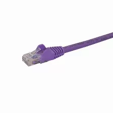 Cable De Red Startech.com Cable De Red De 10m Púrpura Cat6 Utp Ethernet Gigabit Rj45 Sin Enganches, 10 M, Cat6, U/utp (utp), Rj-45, Rj-45