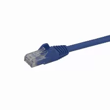 Cable De Red Startech.com Cable De Red Ethernet Snagless Sin Enganches Cat 6 Cat6 Gigabit 1m - Azul, 1 M, Cat6, U/utp (utp), Rj-45, Rj-45