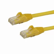 Cable De Red Startech.com Cable De Red De 30cm Amarillo Cat6 Utp Ethernet Gigabit Rj45 Sin Enganches, 0.3 M, Cat6, U/utp (utp), Rj-45, Rj-45