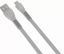 Cable Usb Naceb Technology Usb A - Microusb, 1m Color Gris